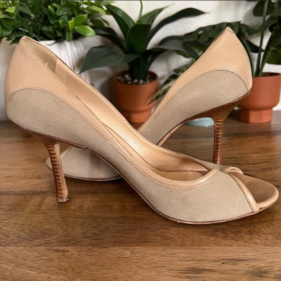 Jimmy Choo flax colored pumps - Picture 7 of 10